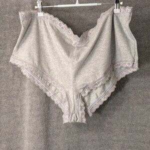 New! 1 Pair of Plus Size 11 Boy Short Panties Cotton Blend
